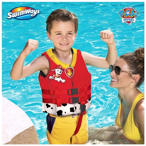 SwimWays Paw Patrol Swim Trainer Life Jacket, US Coast Guard Approved Life Vest Kids Swim Vest, Pool Floats & Life Jackets...