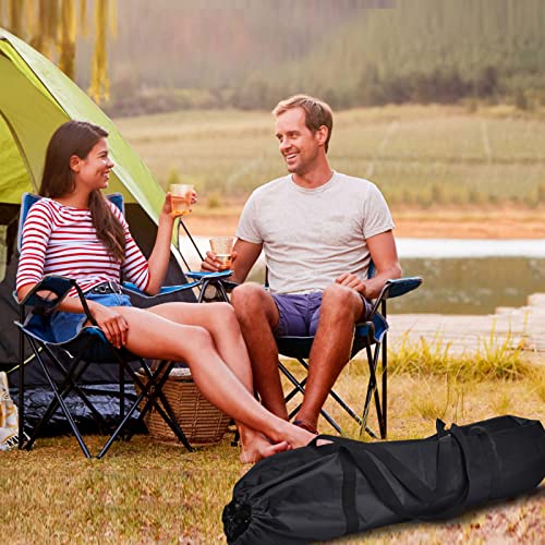 Datyiiha 2 Pack Camping Chair Replacement Bag 39.3 Inches Large Folding Chair Carry Bag Nylon Storage Tent Bag with Handle...