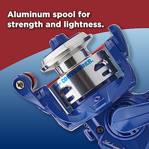 Shakespeare Contender Big Water Spinning Fishing Reel, 20 - Box, Multi