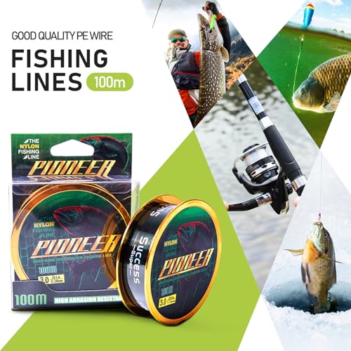 Fishing Pole and Reel Combo - 2PCS Carbon Fiber Telescopic Rods Spinning Reels Saltwater/Freshwater Kit with Lures, Line a...