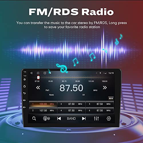 [2G+32G] Carplay Android Auto Touchscreen Autoradio Car Stereo GPS Navigation FM Radio Head Unit WiFi Mirror Link Multimed...