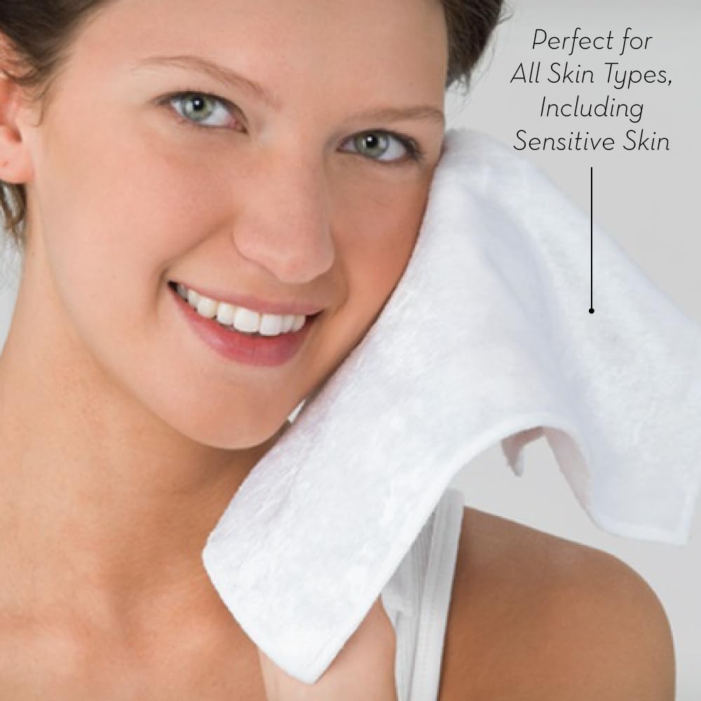 Wonder Cloth (Pack of 3) - All Natural Make-Up Remover Cloth, Removes Makeup Instantly with Just Water, Cleanses and Exfoliates,