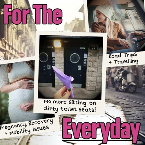 SHEWEE Flexi – The Original Female Urinal – Made in The UK – Reusable, Flexible & Portable Urination Device. Festival, Cam...