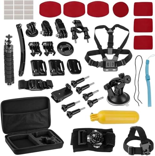 GoPro HERO13 Black - Waterproof Action Camera with 5.3K60 Video, 27MP Photo, Bundle with Froggi Extreme Sport 47-pc Access...