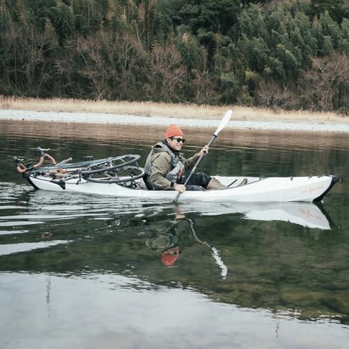 Oru Kayak Beach | Stable, Durable, Light - Lake/River Kayaks - Beginner, Intermediate - for Day Trips, Picnics, and Casual...