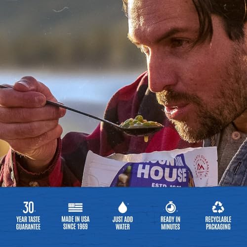 Mountain House Chicken Fried Rice | Freeze Dried Backpacking & Camping Food | Gluten-Free | 2 Servings