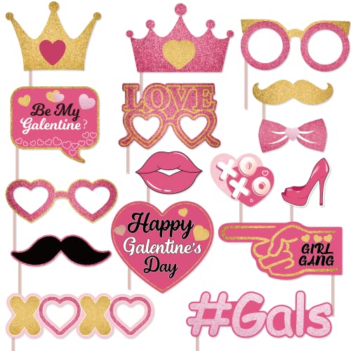 Galentines Day Decorations Photo Booth Props, Valentines Day Decor Photobooth Props, Galentine's Day Party Favors, Galenti...