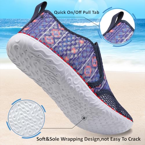 Spesoul Water Shoes for Women Men Quick-Dry Swim Shoes Barefoot Aqua Socks Breathable Beach Sandals for Pool Surf Travel C...