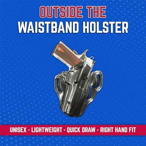 Desantis Speed Scabbard Holster fits 5-Inch Springfield 1911-A1