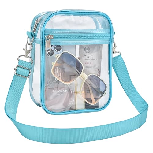 Clear Bag for Stadium Events Small Mini Clear Purse Bag for Stadium Concerts Sports Events Festivals
