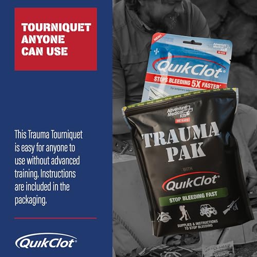 Adventure Medical Kit Trauma Pak First Aid Kit with QuikClot - First Aid Kit for Emergency Supplies, Camping Essentials & ...