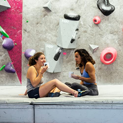 YY Vertical Climbing Mug Evo, Pinch Mug for Rock Climbers and Boulderers, Indoor Bouldering Grip Cup, Unique Gift, Black