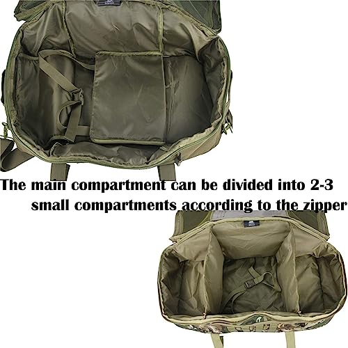 3 In 1 Military Backpack Travel Duffle Bag for Weekender Gym Traveling Workout Deployment
