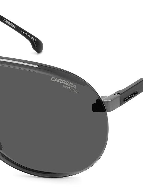 Carrera SUPERCHAMPION Ruthenium/Grey 99/1/135 unisex Sunglasses