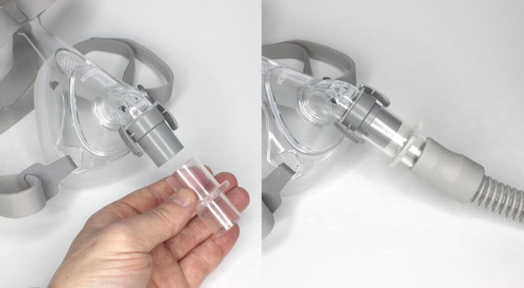 SleepRes V-Com Inspiratory Comfort Device | Reduces Airflow Discomfort | Helps New Pap Users Acclimate | Quick & Easy Installation | Single Patient Use Accessory