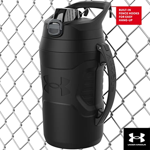 Under Armour Half Gallon Water Bottle Insulated, 64oz Insulated Water Bottle with Handle, Fence Hook, Leak Resistant, for ...