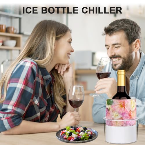Ice Bucket Mold, DIY Acrylic Ice Mold Wine Bottle Chiller,DIY Ice Bucket Mold for Wine Champagne and Cocktails,Ideal Gift ...