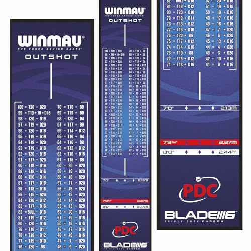 Winmau Darts Mats - with oche Lines and Protection for Your Floor