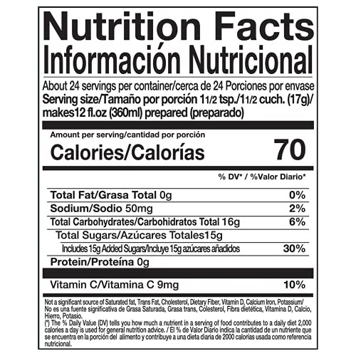 Zuko Horchata Instant Powder Drink | Family Pack | No Sugar Needed | Vitamin C | 14.1 Ounce (Pack of 2)