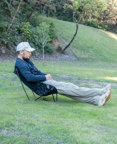 iClimb 1 Low Folding Chair and 1 Ultralight 3 Season Tent, Ultralight Compact for Adults Outdoor Camping Backpacking Hiking