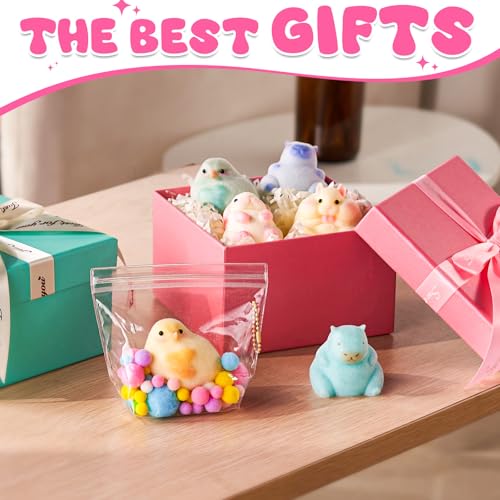 LET'S RESIN Flex Rubber for Taba Squishy Kit, All-in-one Beginner Kit for Squishy Maker, with 16oz Silicone Gel, Hamster/C...