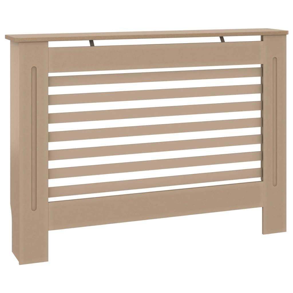 GOLINPEILO Brown Radiator Cover MDF Heating Radiator Cabinet Living Room Furniture Decor, 44.1" x 7.5" x 32.1", Horizontal Design