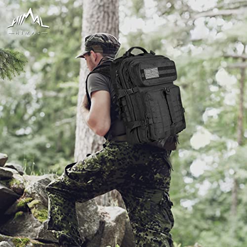 Himal Military Tactical Backpack - Large Army 3 Day Assault Pack Molle Bag Rucksack,40L