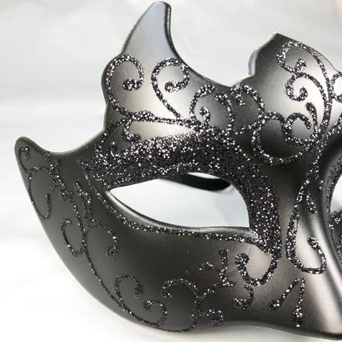 Yimianshou Masquerade Mask for Men Venetian Mardi Gras Masquerade Ball Mask