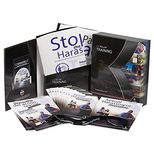Sexual Harassment Prevention Training Kit, English & Spanish, Helps Employees Address and Respond to Unwanted Sexual Haras...