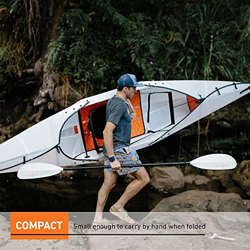 Oru Kayak Beach | Stable, Durable, Light - Lake/River Kayaks - Beginner, Intermediate - for Day Trips, Picnics, and Casual...