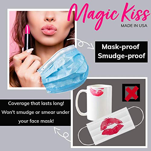 Magic Kiss Pack of 12 Color Changing Aloe Vera Lipstick set, MADE IN USA (Blue)