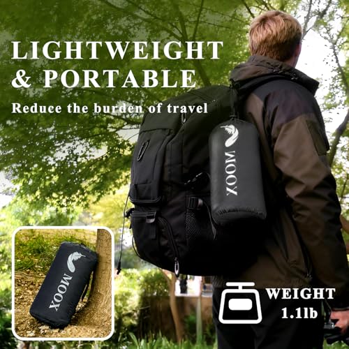 MOOX Down Camping Blanket Packable Backpacking Camping Quilt Outdoor Lightweight Warm Water Resistant Puffy Sleeping Bag T...