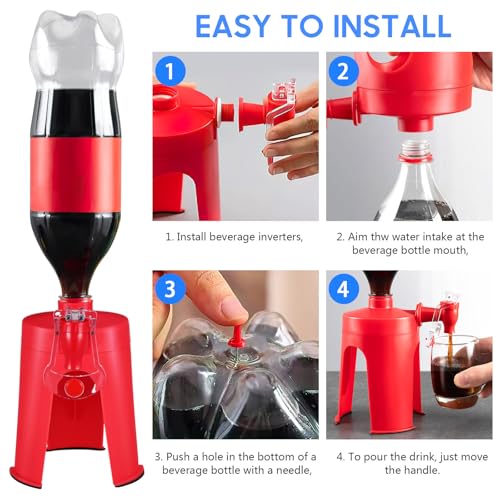Hemoton 3Pcs Soda Dispenser Faucet Replacement Parts for Home Drink Soda Machine Water Cooler Beverage Fountain Tool