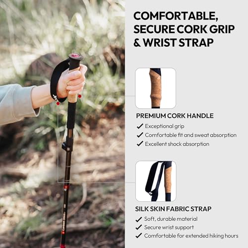 X Carbon Stick MX-2 PRO | X Carbon Tech Carbon Fiber Trekking Poles