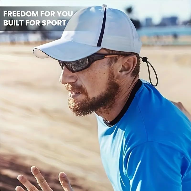 2pcs Sports Eyeglasses Strap Holder Anit Slip Glasses Cord Retainer, Adjustable Outdoor Sports Sunglasses Chain Women Men