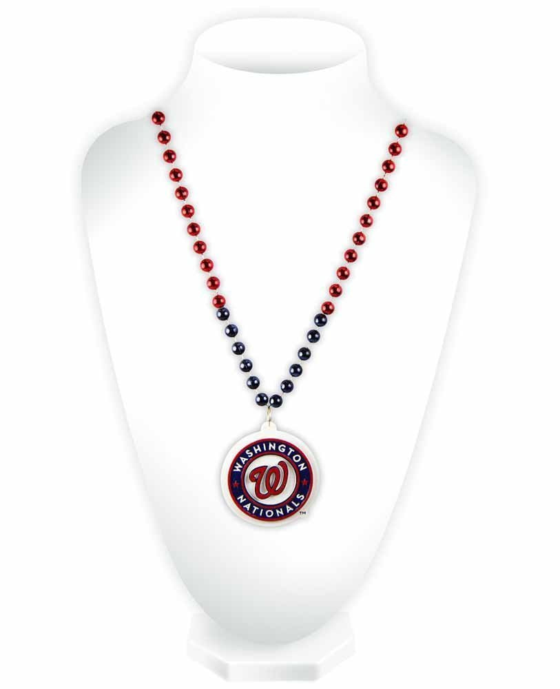Rico Industries MLB Washington Nationals Beads with Medallion