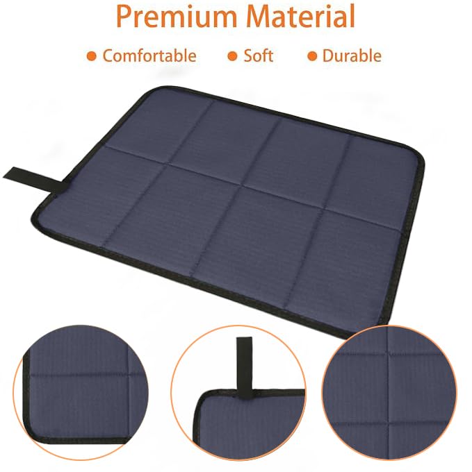 KoovDem Portable Lightweight Mini Waterproof Folding Mat, Sitting Pad for Outdoor Activities, Suitable for Stadiums, Campi...