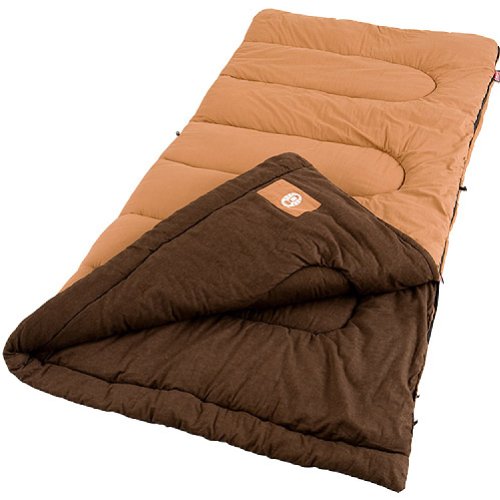 Coleman Dunnock Cold Weather Sleeping Bag, 20°F Camping Sleeping Bag for Adults, Comfortable & Warm Sleeping Bag for Campi...