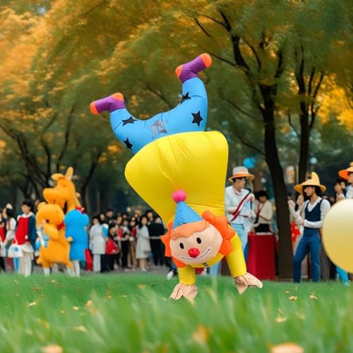 ZISUEX Inflatable Costume Adult Blow up Costume Halloween Costume inflatable Suit for Men Chirstmas costume adult