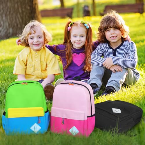 Little Kids Backpack for Girls Boys - Toddler Preschool Backpack School Bag Cute Kindergarten Backpack for Aged 3-6, Black