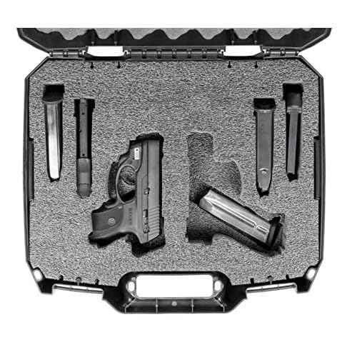 Case Club Pre-Cut 2 Pistol Carrying Case