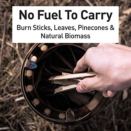 Solo Stove Titan Camping Stove Portable Stove for Backpacking and Outdoor Cooking Great Stainless Steel Camping Backpackin...