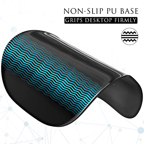 MROCO Ergonomic Mouse Pad with Gel Wrist Rest, Smooth Wrist Support Surface, Non-Slip PU Base for Pain Relief, Comfortable...