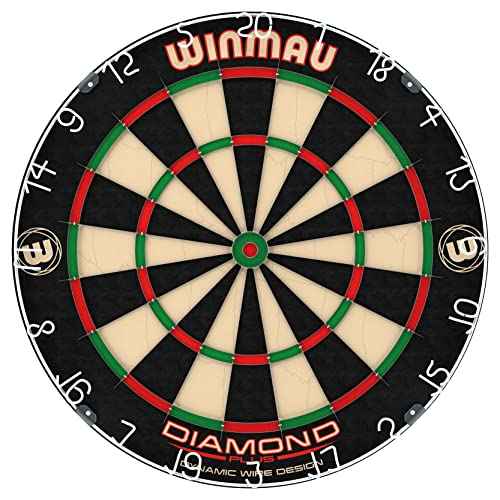 Winmau Diamond Plus Dart Board - Surround Set | Cabinet Set | Dartboard - Professional Darts Accessories - Variety of Options