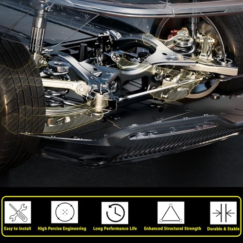 HHCM 4pc Front Rear Sway Bar Link Kit K750123 K90345 for Toyota Avalon 2013-2018, Camry 2007-2017, Front Rear Stabilizer B...