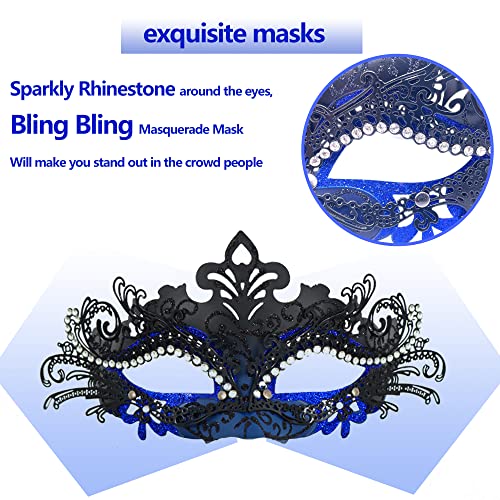 Masquerade Mask for Women/Men, Fancy Party Face Mask Venetian Mask for Prom Ball Halloween Mardi Gras