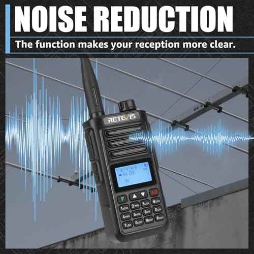 Retevis RA89 Ham Radio, Dual Band Handheld Radio, IP68 Waterproof Two Way Radio, 2500mAh USB-C Rechargeable, Chirp, Flashlight, Long Range Walkie Talkies for Hunting, Emergency Rescue, Survival