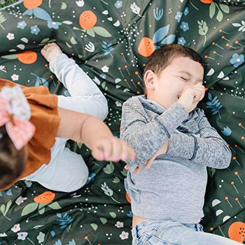 RED ROVR Large Indoor/Outdoor Adventure Blanket |for Parks, The Beach and Indoor activites |Compact with Shoulder Strap & ...