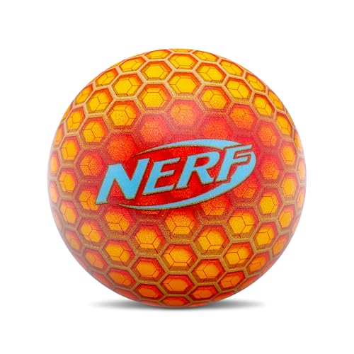 NERF Super High Bounce Ball - 2 Balls Included - Durable and Lightweight for Indoor and Outdoor Fun