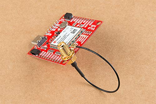 SparkFun GPS-RTK-SMA Breakout-ZED-F9P (Qwiic)-Concurrent reception of GPS GLONASS Galileo BeiDou High precision GPS 10mm 3...